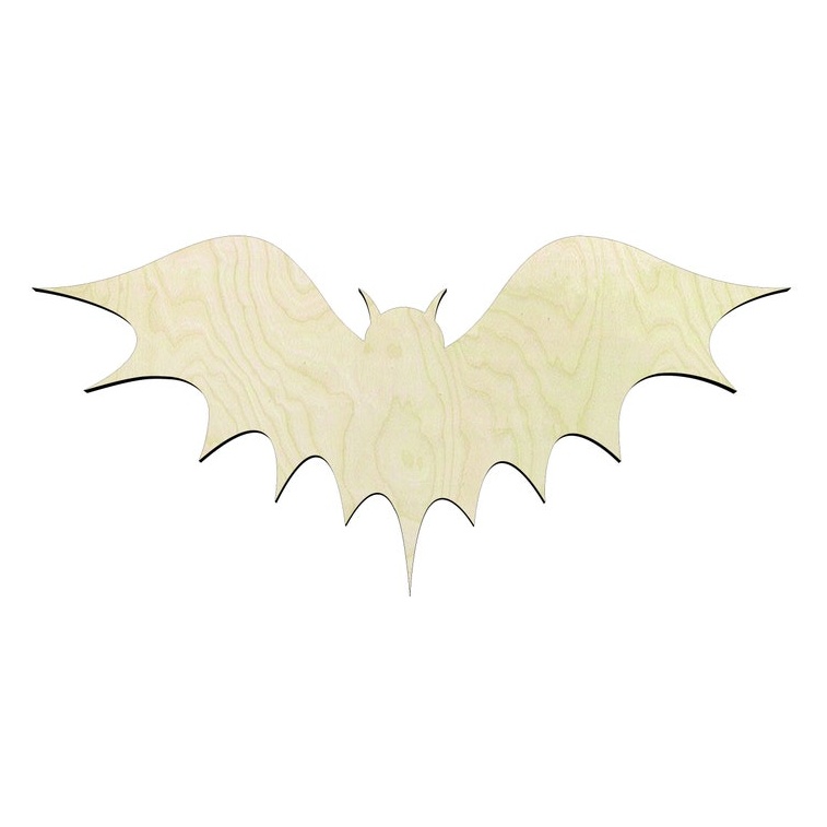 2"-20" Bat- #4 Wood Cutout - wood cutout by Growing Tree Gallery