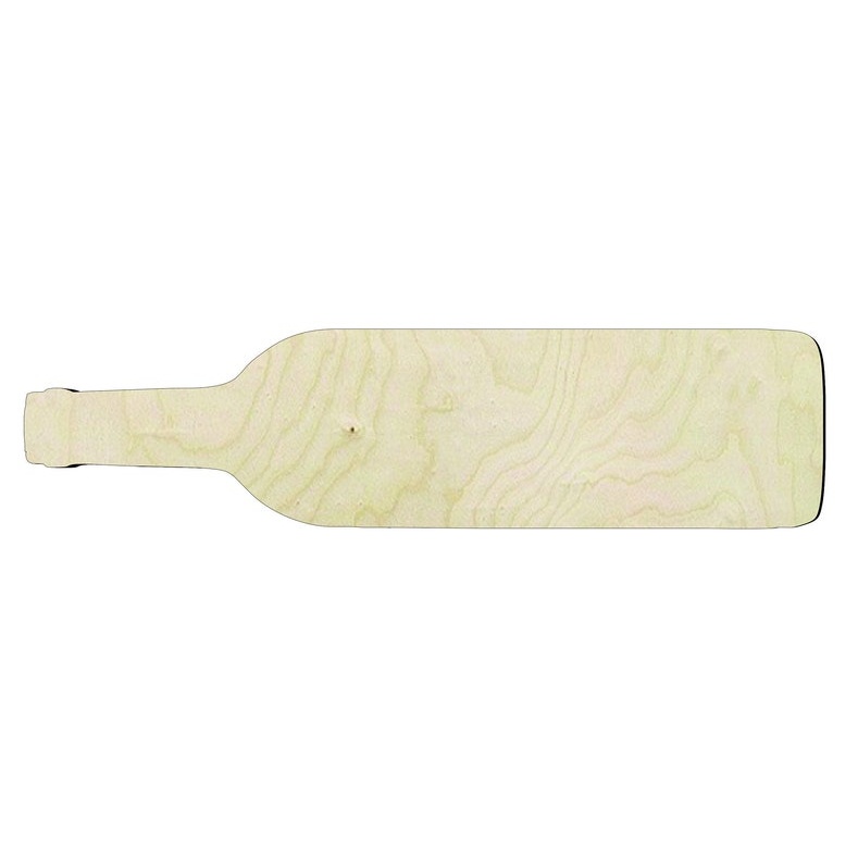 2"-20" Wine Bottle Wood Cutout - wood cutout by Growing Tree Gallery