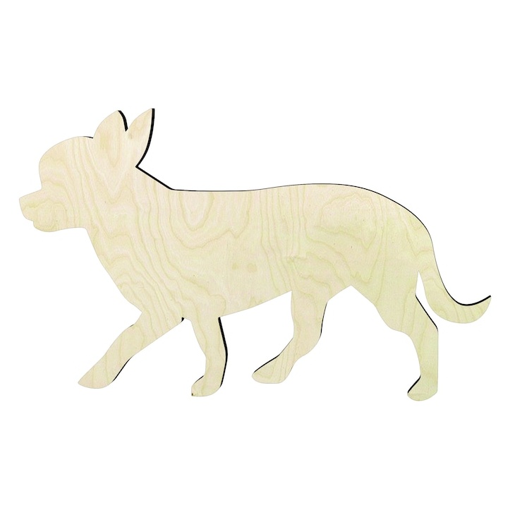 Chihuahua - Multiple Sizes wood Wood Cutout - wood cutout by Growing Tree Gallery