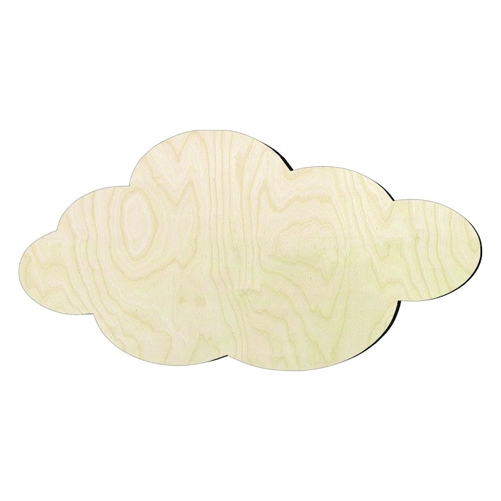 Cloud -Multiple Sizesor un Wood Cutout - wood cutout by Growing Tree Gallery