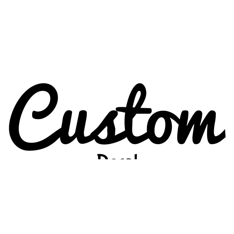 Custom Cursive - Multiple Sizes Decal - Car Decal - Laptop Decal - vinyl decal by Growing Tree Gallery