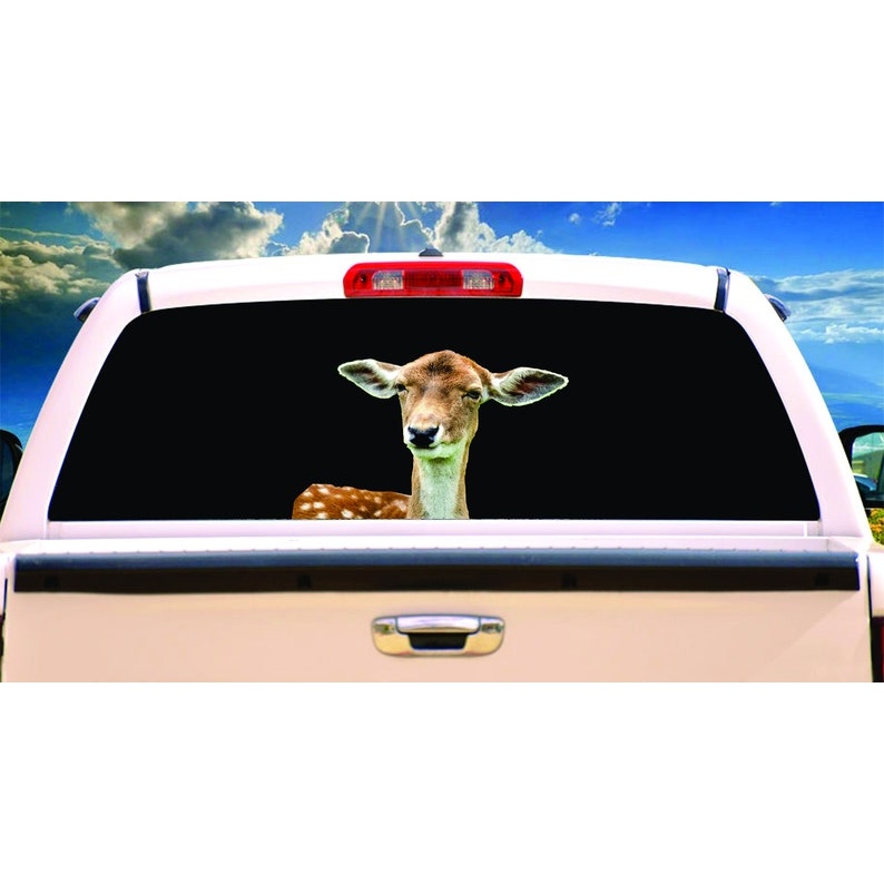 Deer Sticker - Multiple Sizes Realistic deer decal, deer sticker car decal - vinyl decal by Growing Tree Gallery