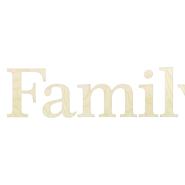 Family word cut out - Multiple Sizes word cutout - Nurse... - wood cutout by Growing Tree Gallery