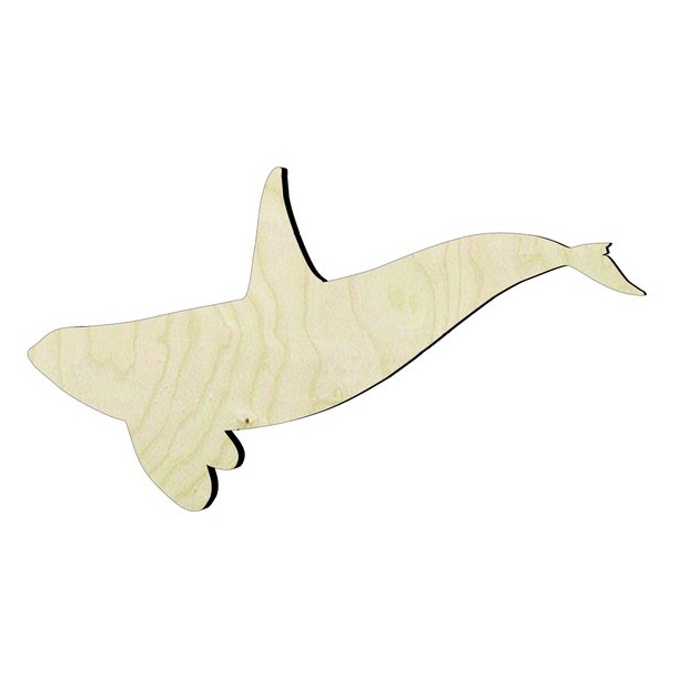 Killer Whale - Multiple Sizes Cut Outs Wood Cutout - wood cutout by Growing Tree Gallery