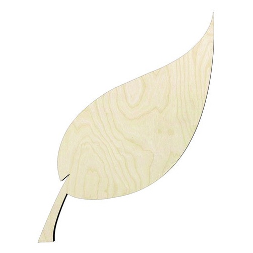 Leaf - Multiple Sizes Wood cutouts Craft Supply - wood cutout by Growing Tree Gallery