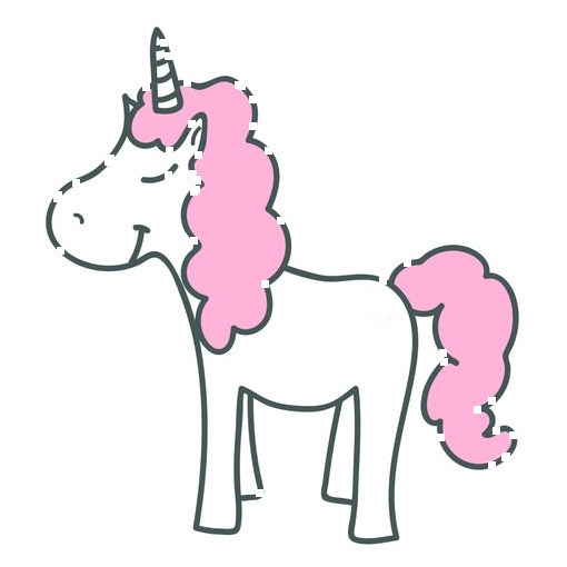 Unicorn - Multiple Sizes Decal - Laptop sticker - Outdoor Vinyl - car decal - vinyl decal by Growing Tree Gallery